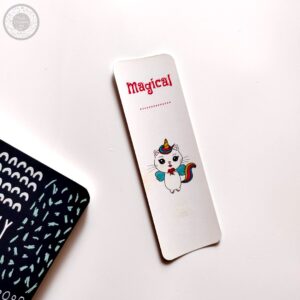caticorn bookmark
