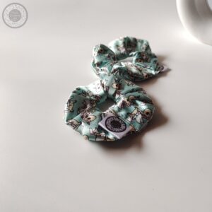 candicorn set of 2 fluffy scrunchies