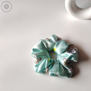 candicorn jumbo fluffy scrunchie