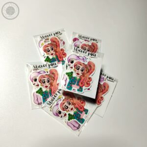 girls sticker pack