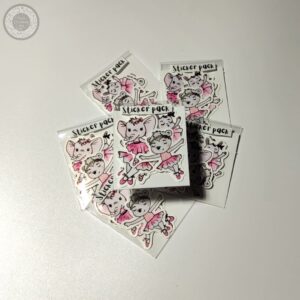 ballerina sticker pack