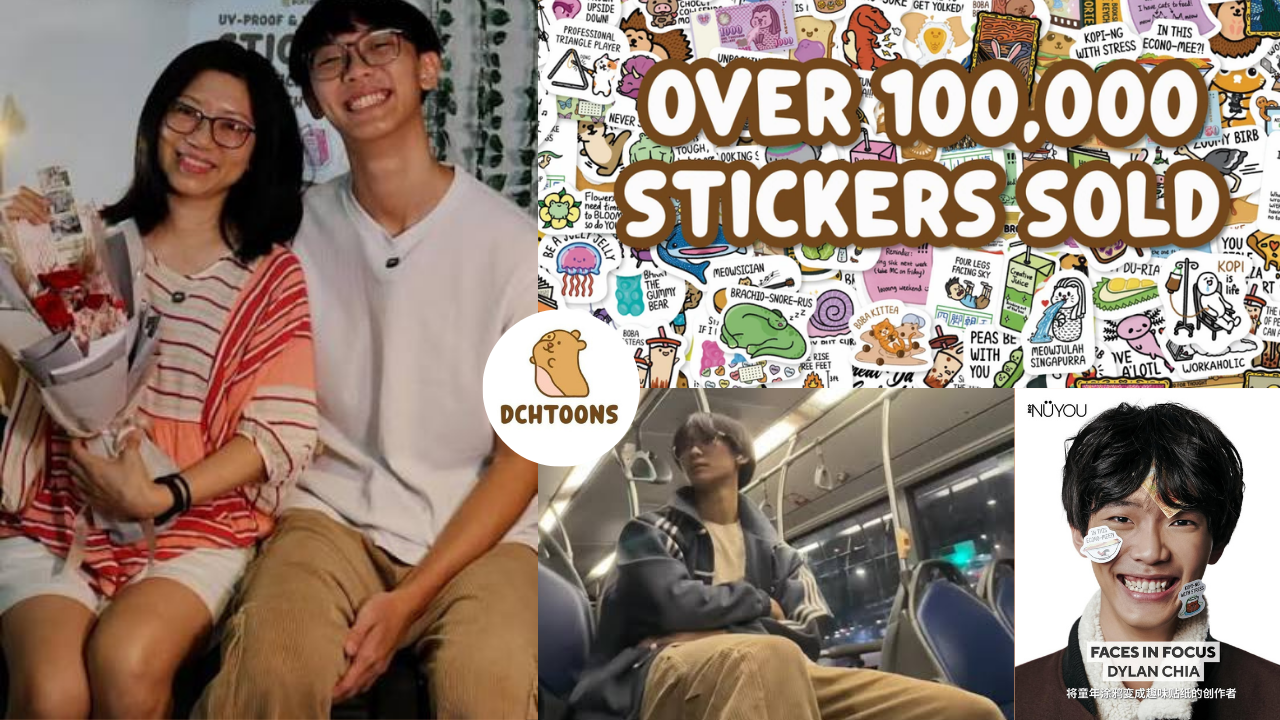 Dylan’s art and sticker business journey